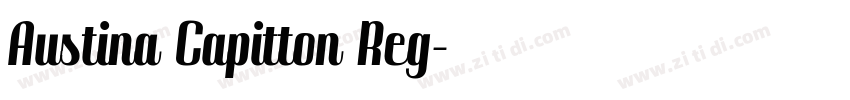 Austina Capitton Reg字体转换